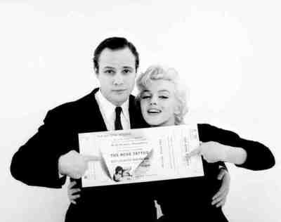 Marlon Brando × Marilyn Monroe，1955