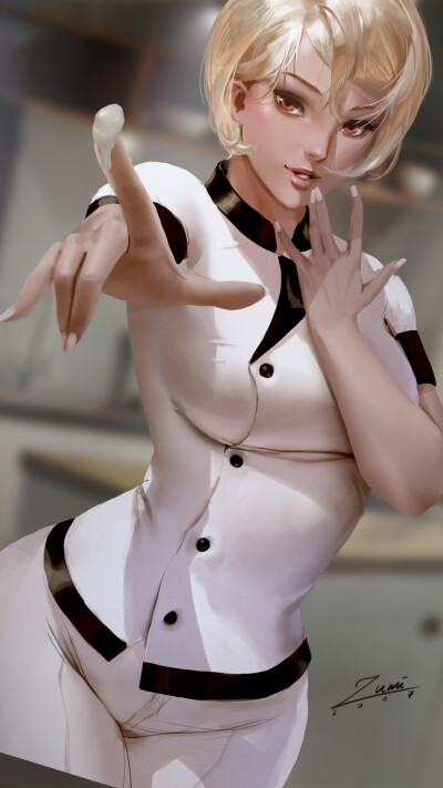 Pixiv大神画师Zumi作品。
一位风格飘忽不定的画师，作品下女角色有英气的劳拉，有可爱的拉克丝，有冷酷的魔兽世界女王。
喜欢的话就赶快保存吧！