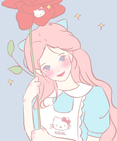 温柔手绘甜妹头像
画师：南方NGQL