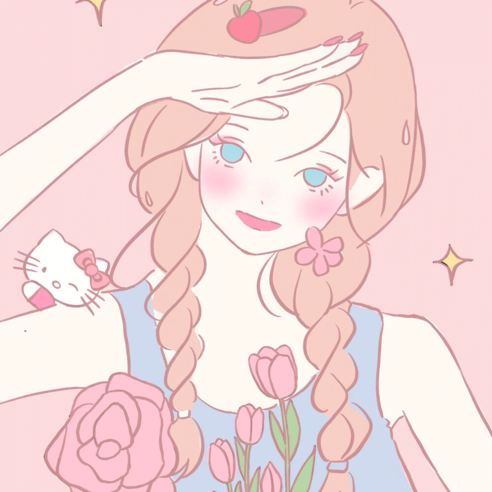 温柔手绘甜妹头像
画师：南方NGQL