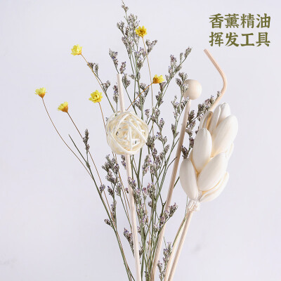 无火香薰精油扩香永生干花满天星花束ins家居装饰摆件香氛挥发棒