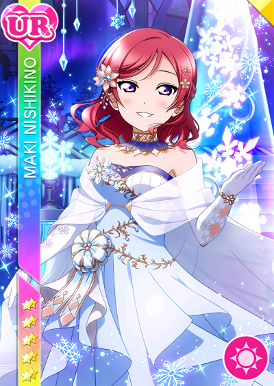 【MAKI】UR卡 Love live！冬日篇 西木野真姬 觉醒