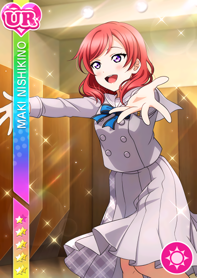 【MAKI】UR卡 Love live！冬日篇 西木野真姬 未觉醒