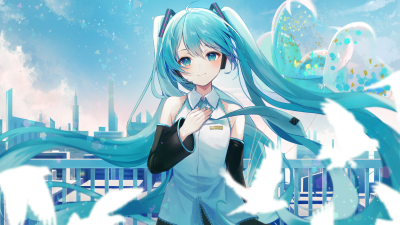 初音未来（画师：鈴代あず）
ID：96821841