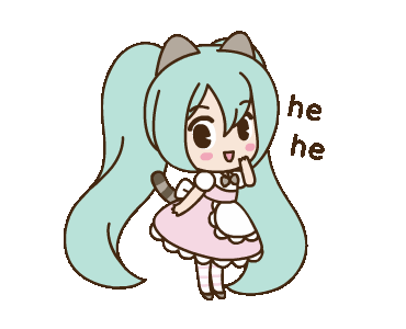 初音胖吉猫联名表情包