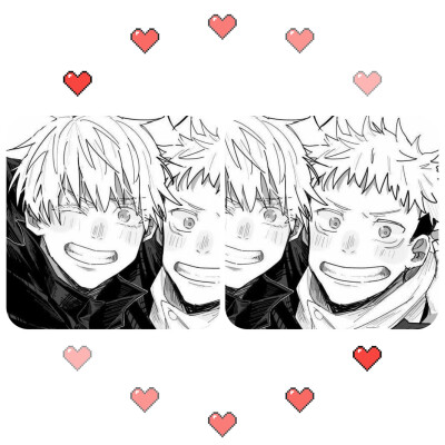 动漫兄弟头像 ｜ 动漫情头 ｜ 素质拿图