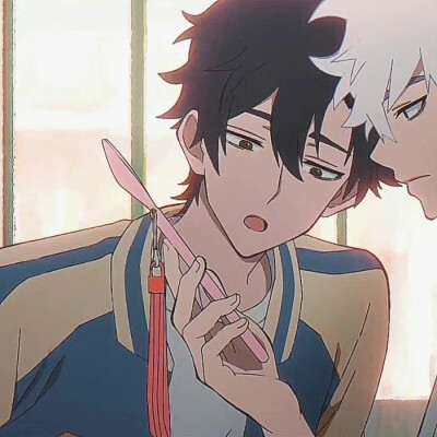 动漫兄弟头像 ｜ 动漫情头 ｜ 素质拿图