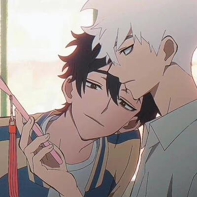 动漫兄弟头像 ｜ 动漫情头 ｜ 素质拿图