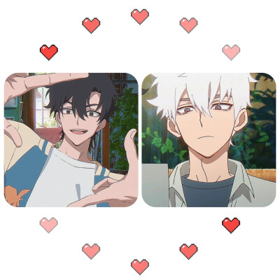 动漫兄弟头像 ｜ 动漫情头 ｜ 素质拿图