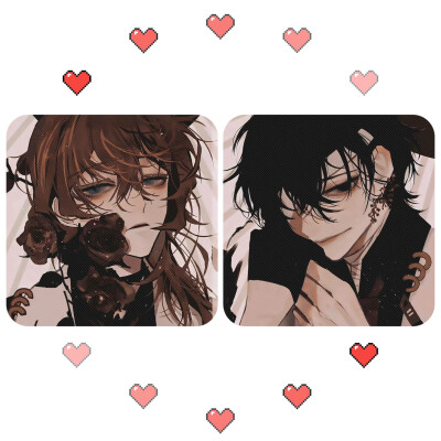 动漫兄弟头像 ｜ 动漫情头 ｜ 素质拿图