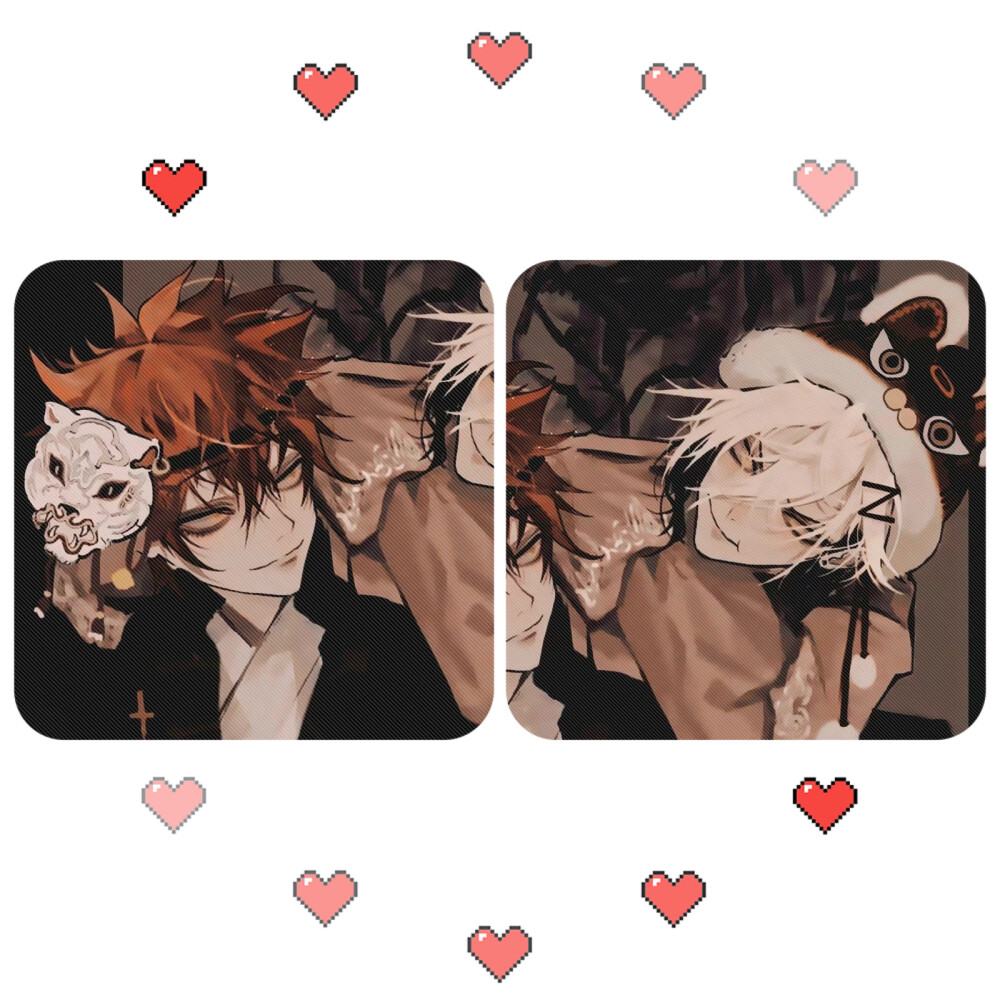 动漫兄弟头像 ｜ 动漫情头 ｜ 素质拿图