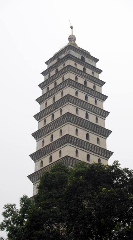 川 眉山 大旺寺白塔