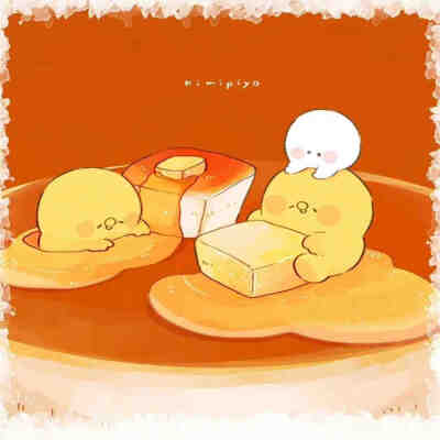 可爱的团团，插画师kimipiyo ​​​