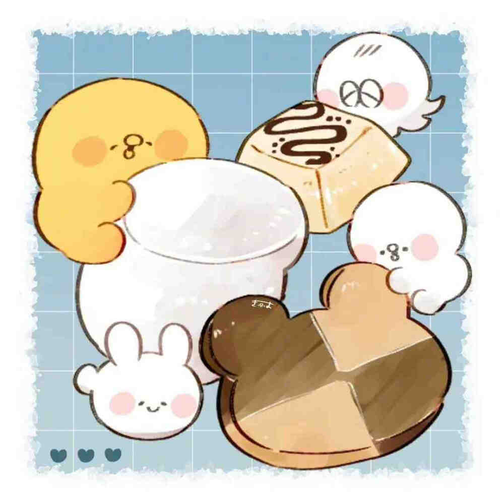 可爱的团团，插画师kimipiyo ​​​