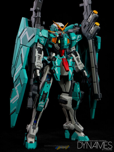 BANDAI MG 1-100 GUNDAM DYNAMES GK Conversion Custom 力天使 ins chris_pabz KITS USED Stickler Studios Dynames Resin Conversion