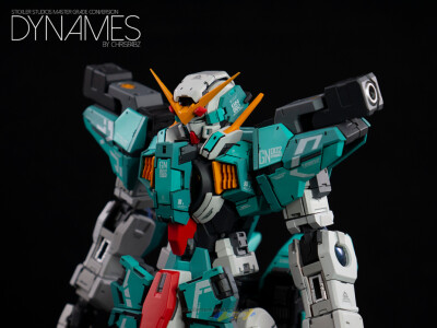 BANDAI MG 1-100 GUNDAM DYNAMES GK Conversion Custom 力天使 ins chris_pabz KITS USED Stickler Studios Dynames Resin Conversion