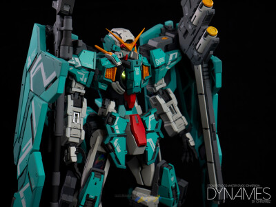 BANDAI MG 1-100 GUNDAM DYNAMES GK Conversion Custom 力天使 ins chris_pabz KITS USED Stickler Studios Dynames Resin Conversion