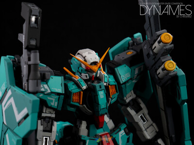 BANDAI MG 1-100 GUNDAM DYNAMES GK Conversion Custom 力天使 ins chris_pabz KITS USED Stickler Studios Dynames Resin Conversion