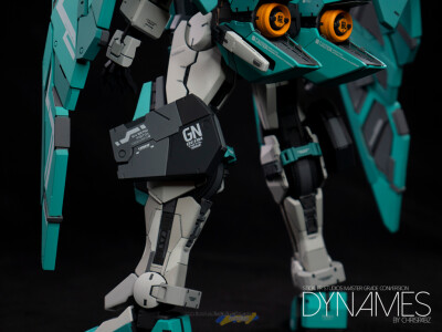 BANDAI MG 1-100 GUNDAM DYNAMES GK Conversion Custom 力天使 ins chris_pabz KITS USED Stickler Studios Dynames Resin Conversion