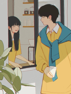 “平淡日子里泛着光”

治愈｜插画｜日常分享
画师:【卡西mduo】