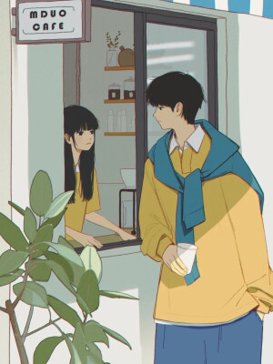 “平淡日子里泛着光”

治愈｜插画｜日常分享
画师:【卡西mduo】