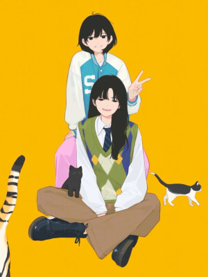 “平淡日子里泛着光”

治愈｜插画｜日常分享
画师:【卡西mduo】