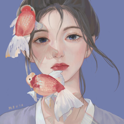 闺蜜头像
画师：鸵鸟