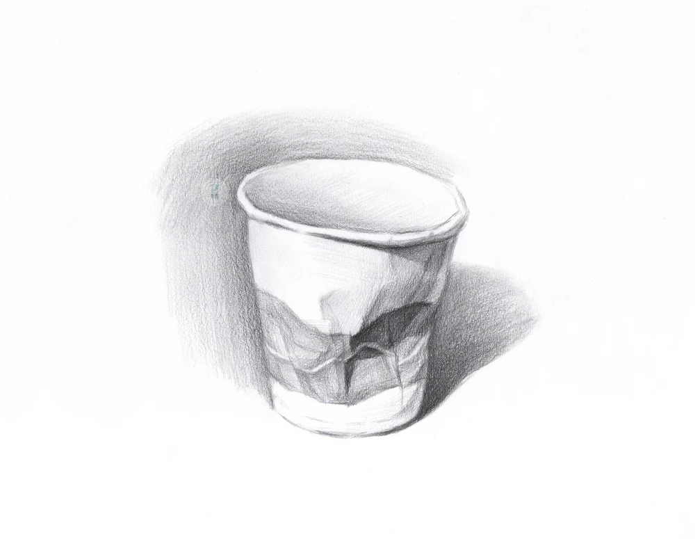 素描公开课之纸杯 - 高清图片,堆糖,美图壁纸兴趣社区