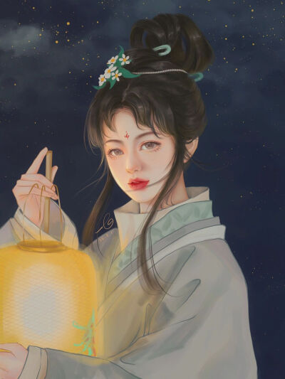 画师：一白