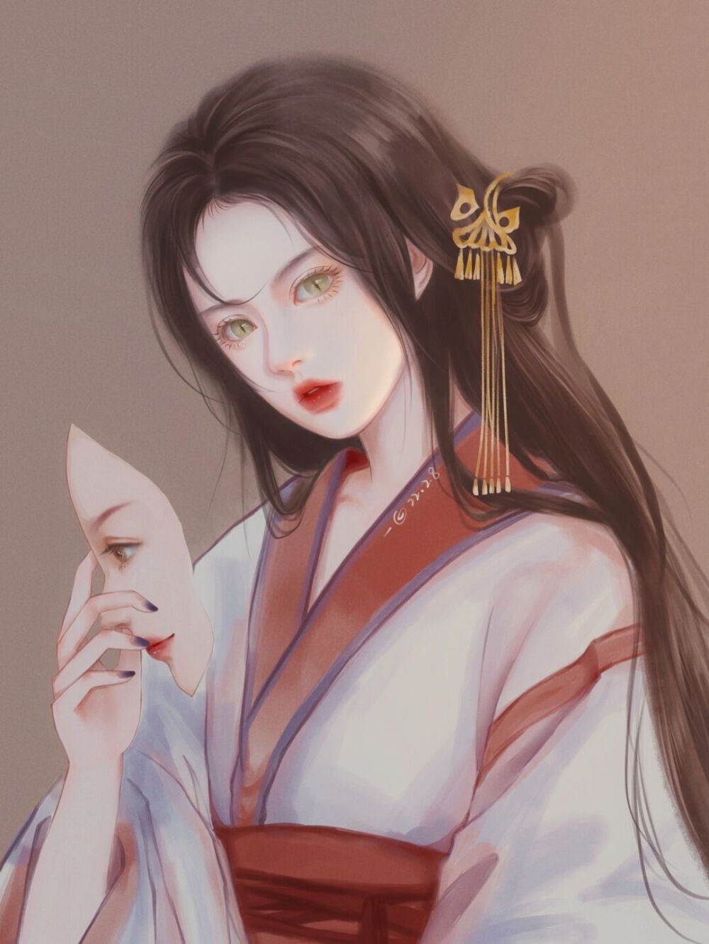 画师：一白