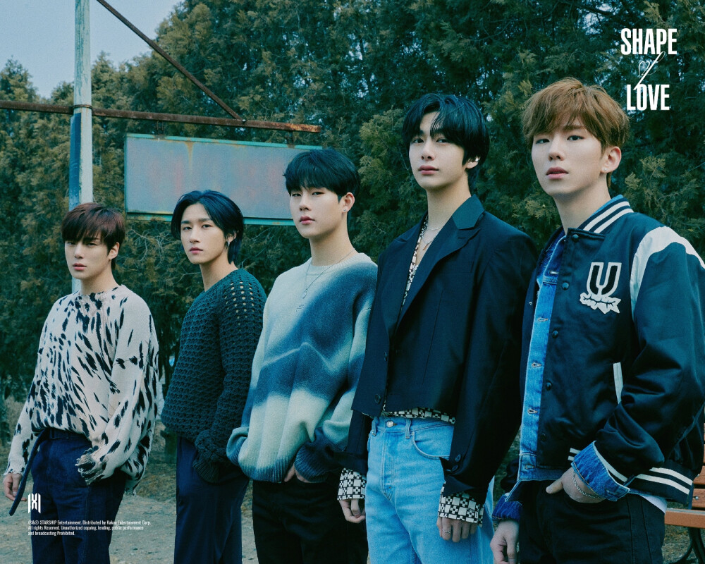 MONSTA X Mini Album 'SHAPE of LOVE'CONCEPT PHOTO VER4