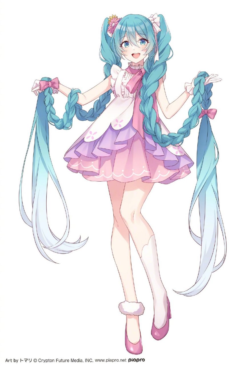 初音未来
这也是手办原图 可爱