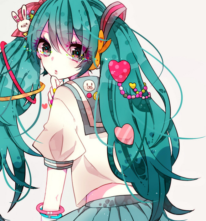 初音未来 V家 miku 头像