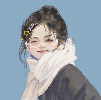 女生卡通可爱头像 cr：颜王陛下