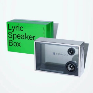 COTODAMA 第三代Lyric Speaker Box
歌词弹幕音响 金属版本