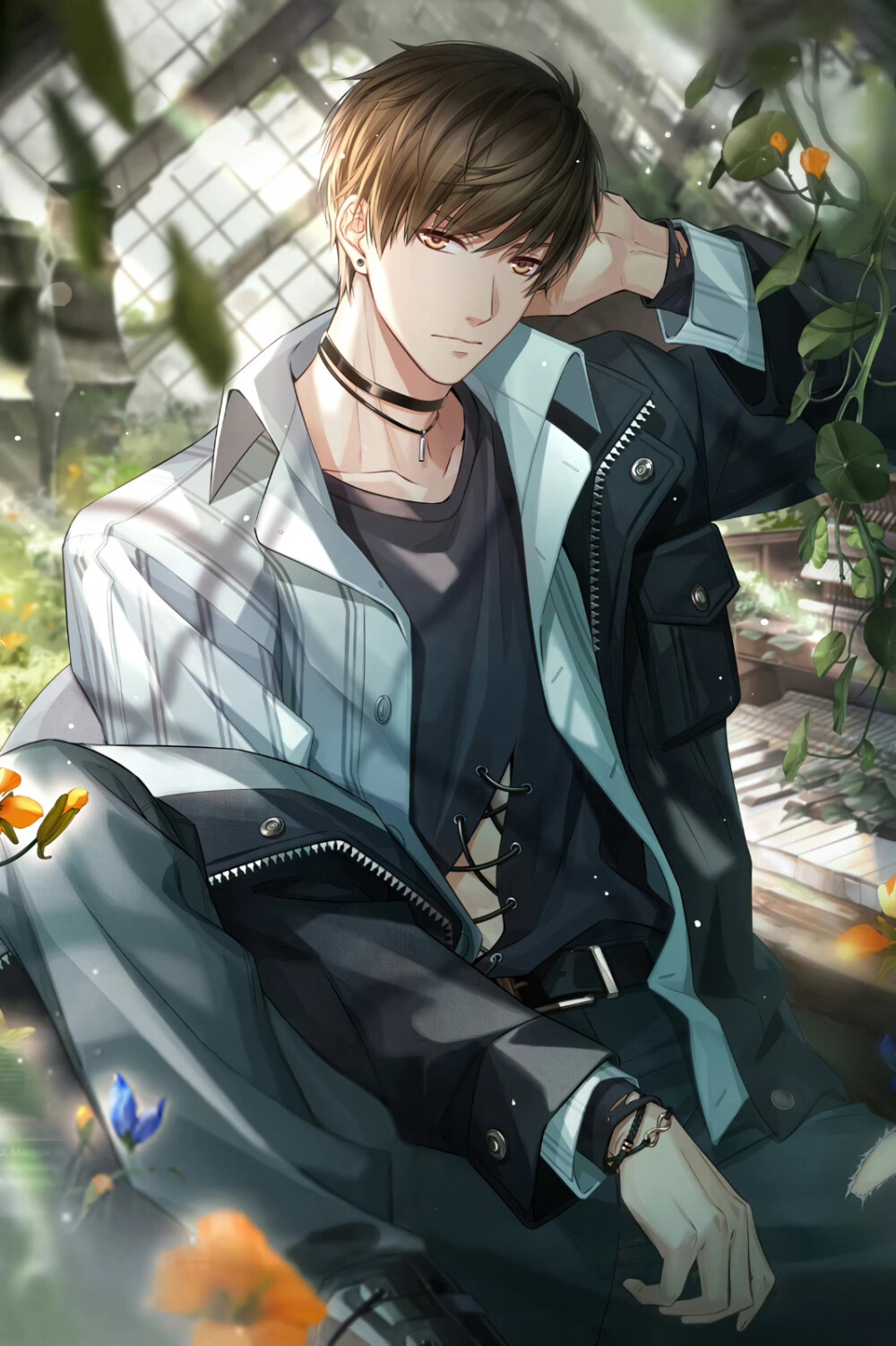 白起 底色(来自微博@恋与制作人壁纸杂货铺)