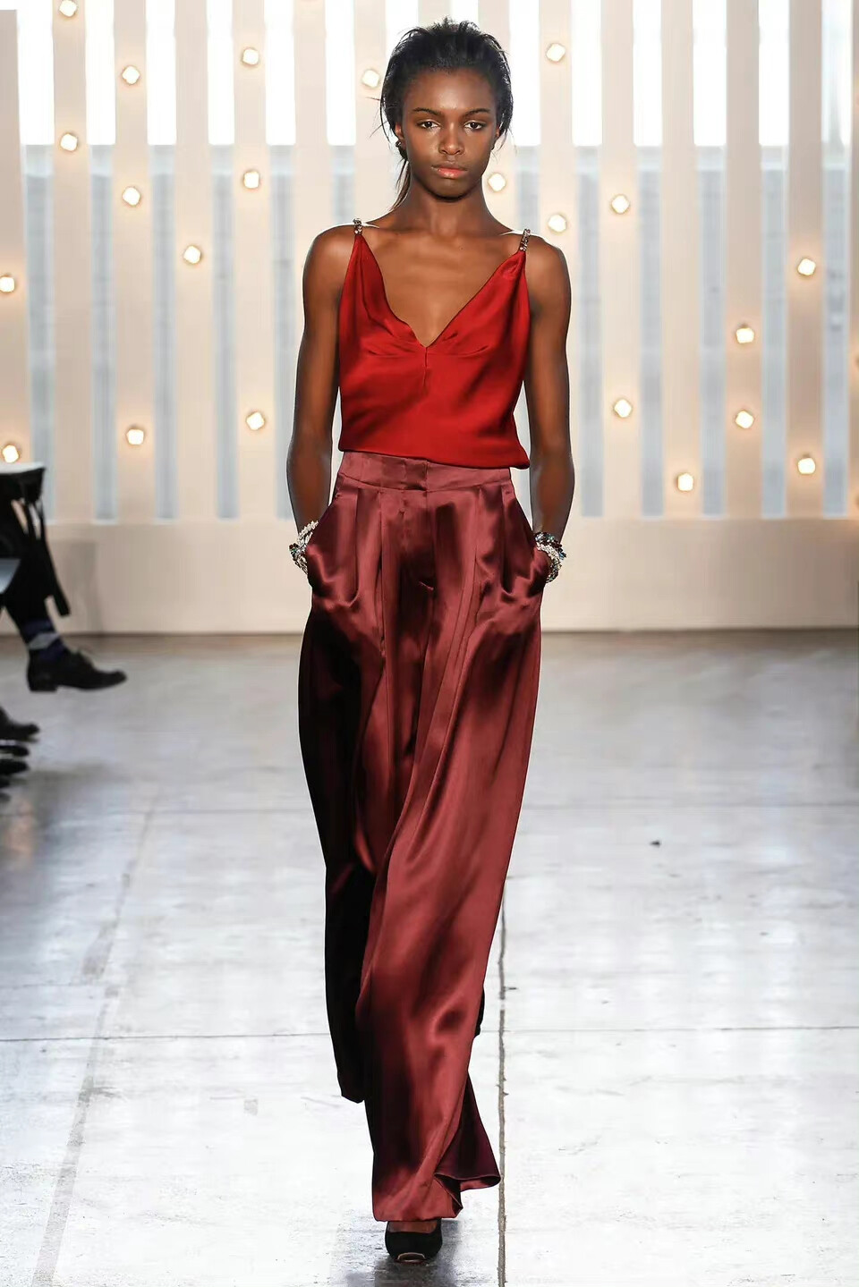 秀场时装周时尚模特