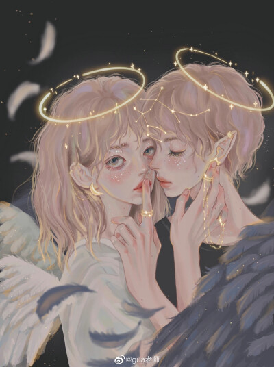 〔十二星座·双子〕
画师:gua老师
