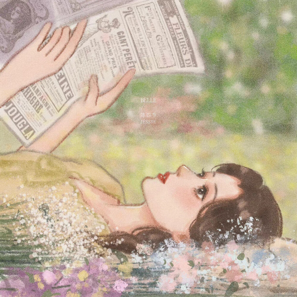 迪士尼公主
画师：陈四节Jessie