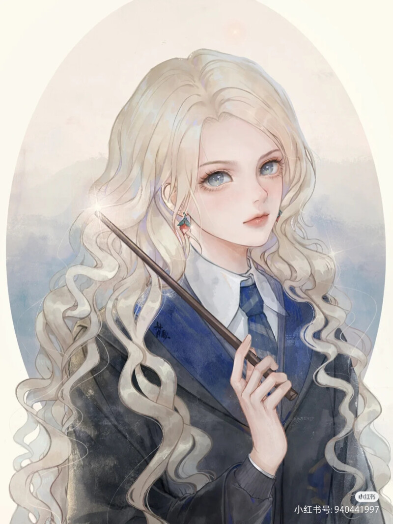 哈利波特 拉文克劳 鹰院 卢娜 Luna Lovegood 