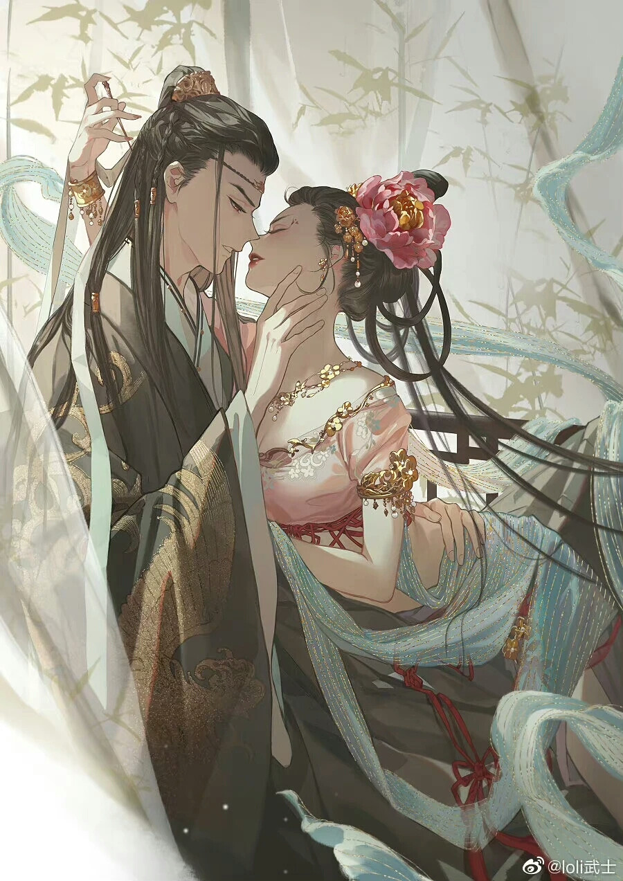 古风插画｜画师loli武士