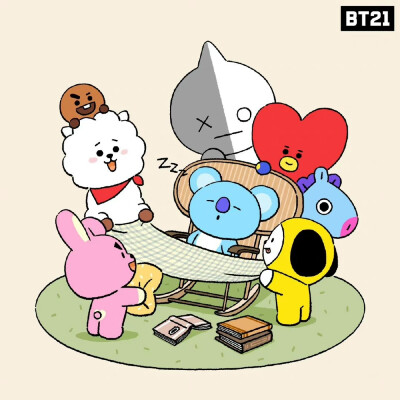 ✐.line friends-bt21•头像