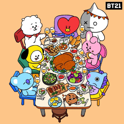 ✐.line friends-bt21•头像