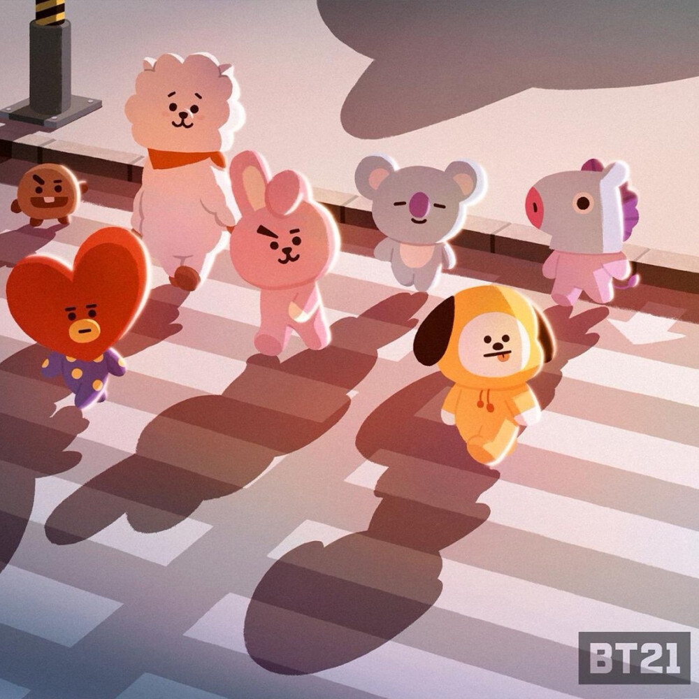 ✐.line friends-bt21•头像