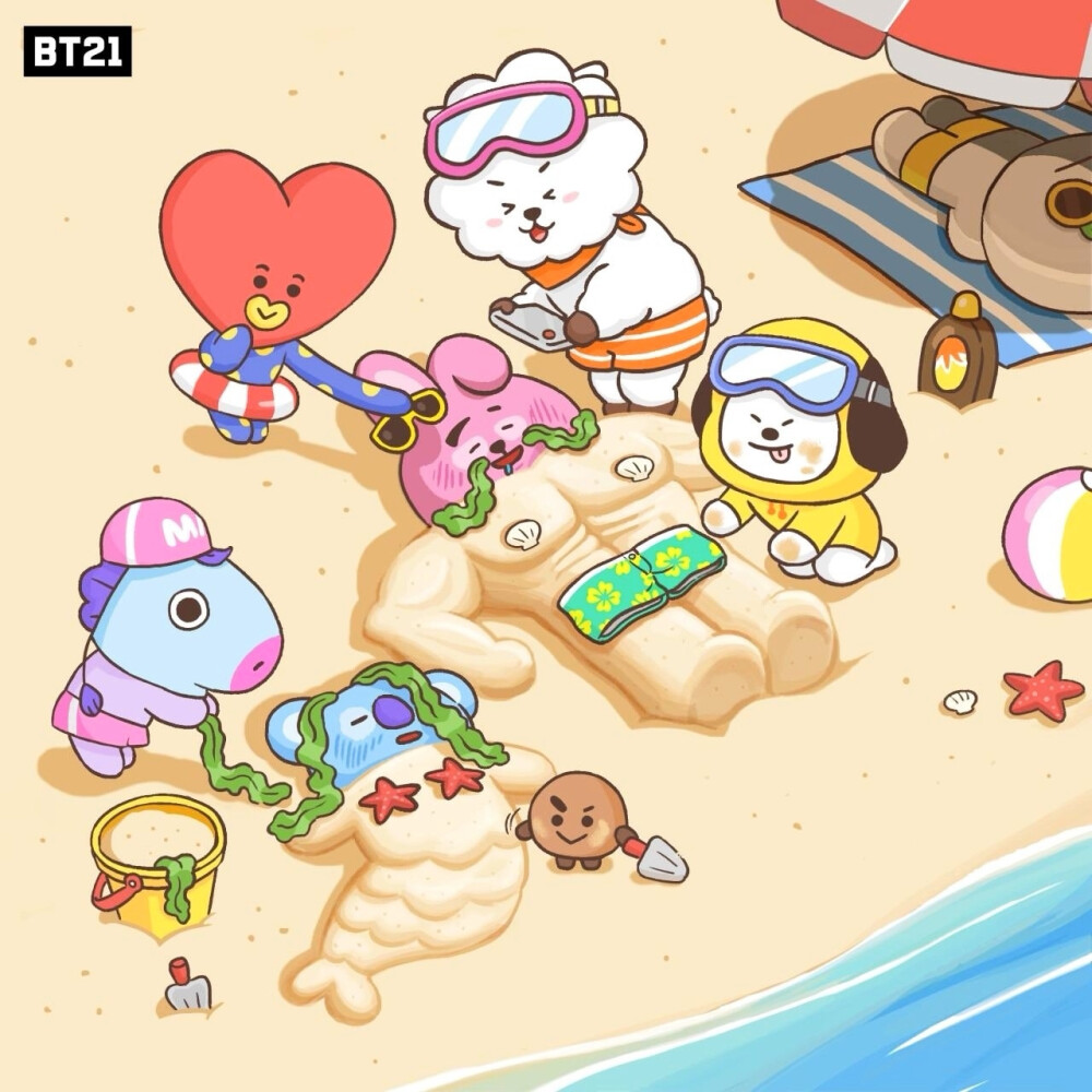 ✐.line friends-bt21•头像