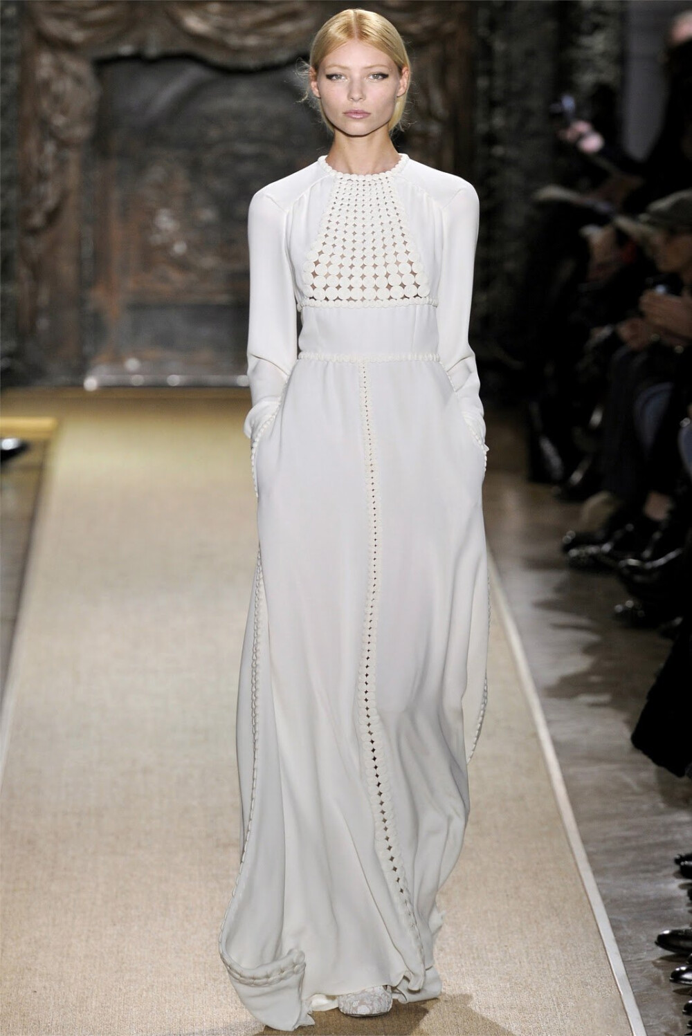 秀场时装周时尚模特