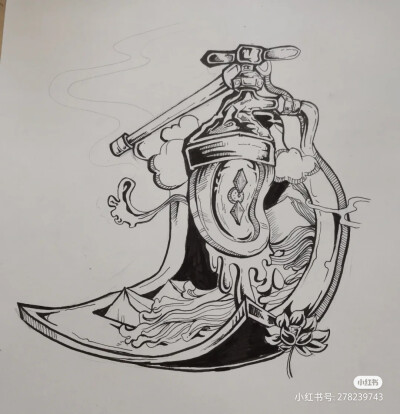黑白画
