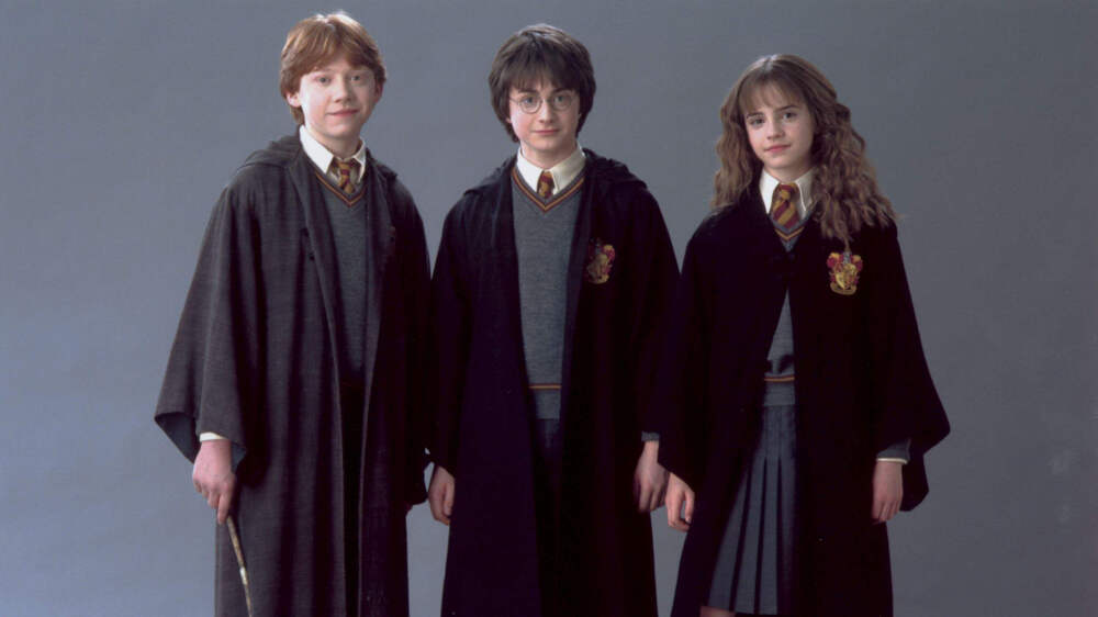 Harry Potter，Hermione Granger，Ron Weasley 