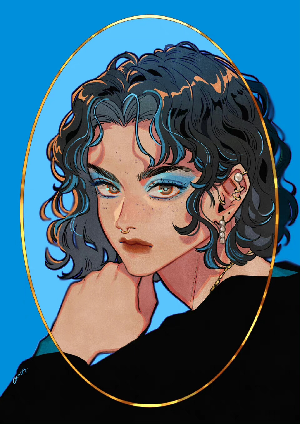 画师：OKADA twi:HOOOOJICHA ​​​