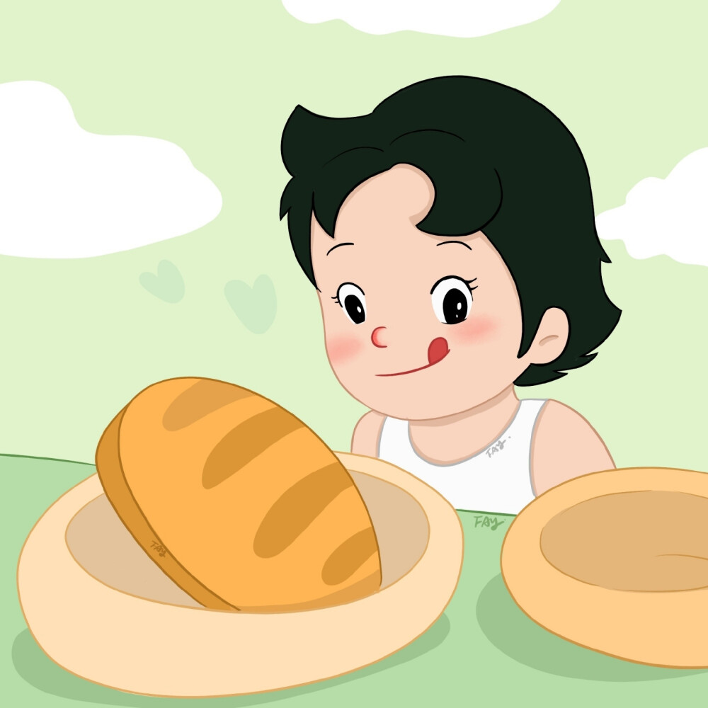 阿尔卑斯山的少女-海蒂
画师:画画的Fay